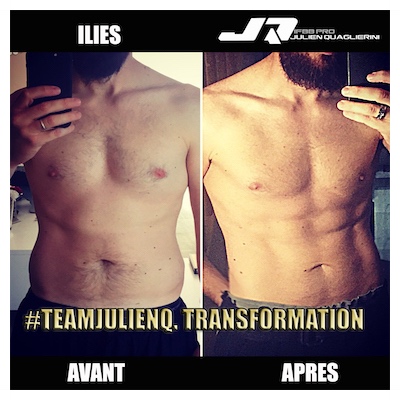 musculation avant apres