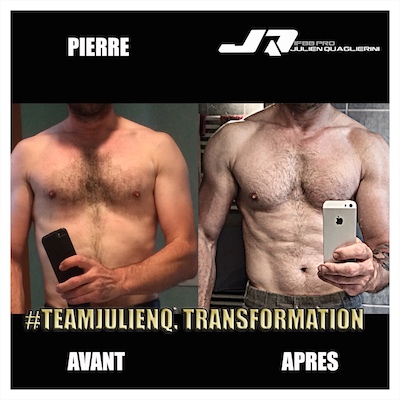 musculation avant apres