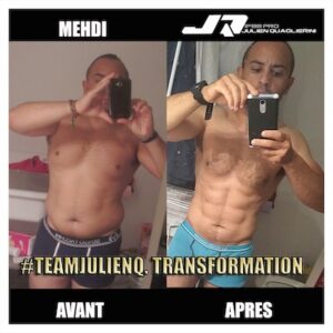 musculation avant apres