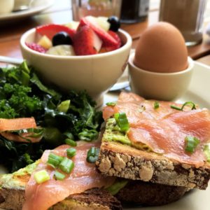 tartine saumon