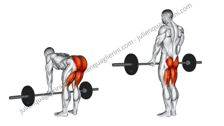 How to do the deadlift with stretched legs?