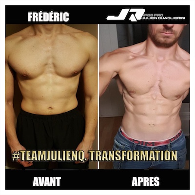 FREDERIC MUSCULATION AVANT APRES