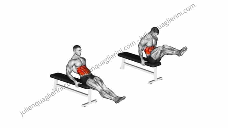 How to do the Bench Knee Lift?