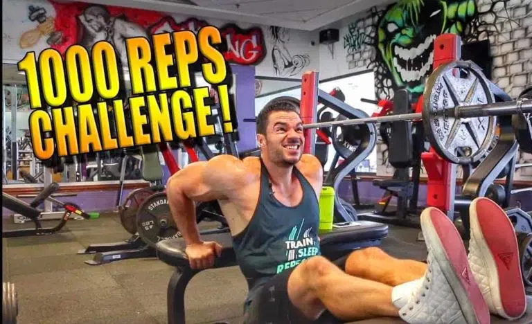 1000 reps challenge in less than 60 minutes!