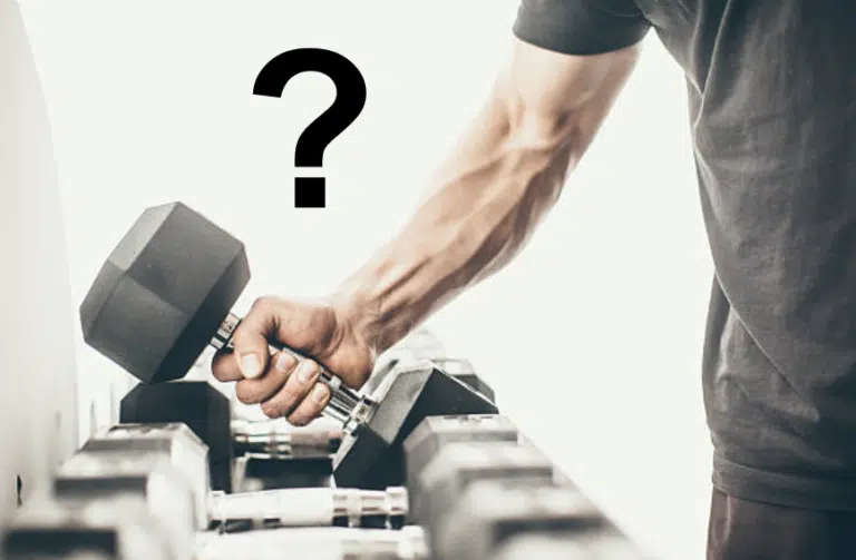 Comment choisir ses poids pour se muscler correctement ?