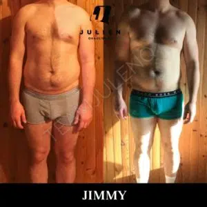 JIMMY transformation Fat loss