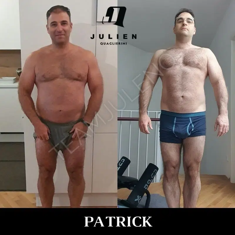 transformation patrick perte de gras