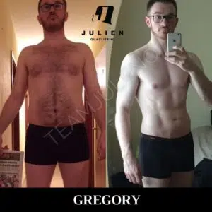Gregory fat loss transformation