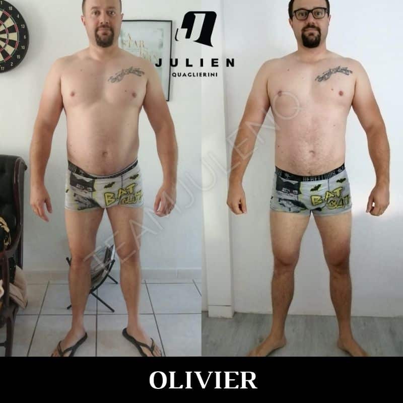 transformation olivier perte de gras
