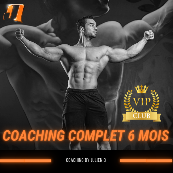 COACHING PERSONNALISÉ COMPLET VIP (FORMULE 6 MOIS)