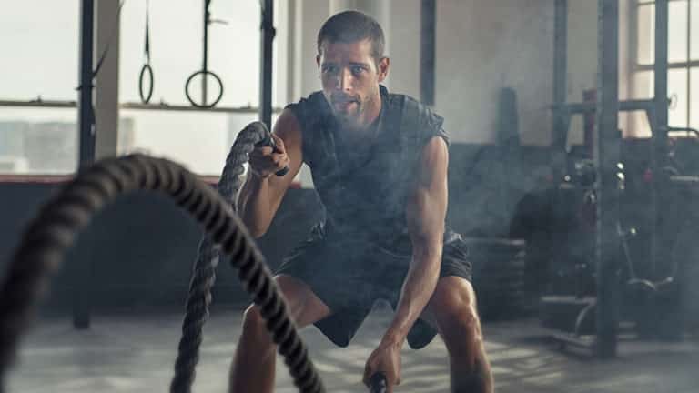 The undulating rope to build muscle and improve cardio fitness