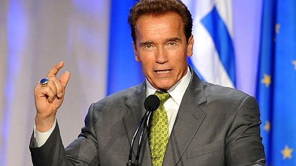 Arnold Schwarzenegger speaking as Governor of California.