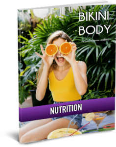 Plan nutrition bikini body